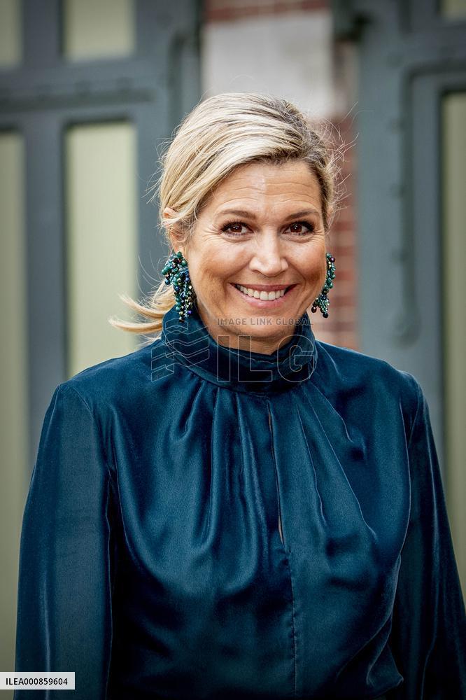 Queen Maxima Attends An Event Launch - The hague