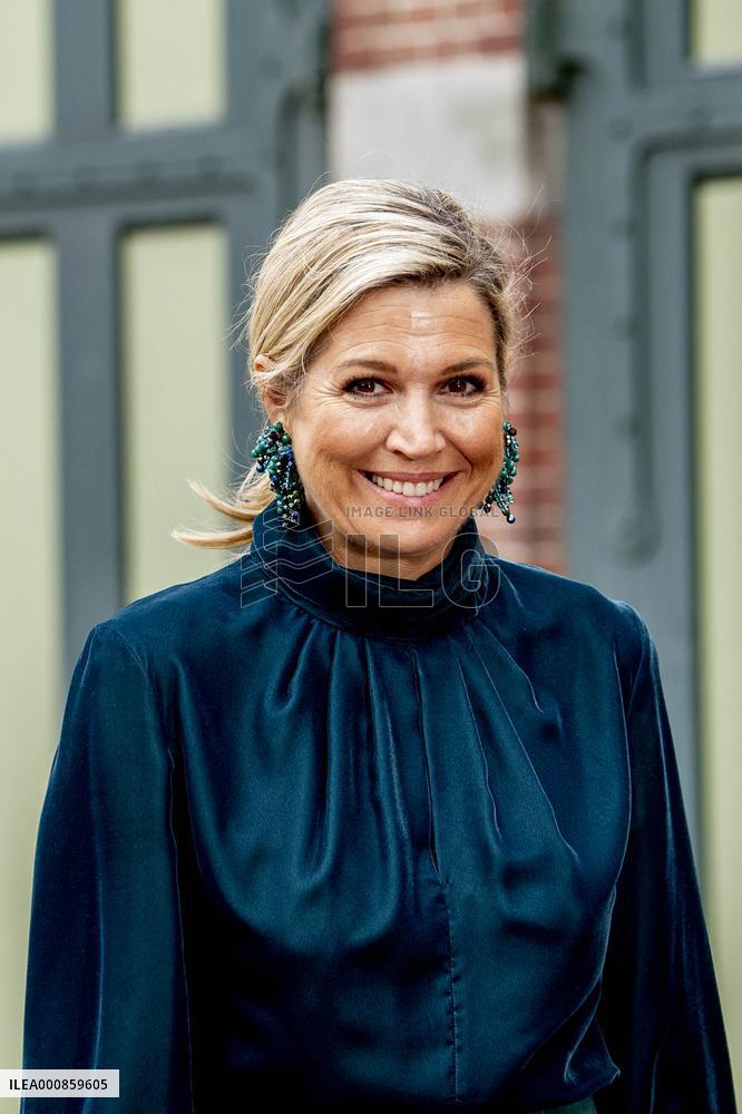 Queen Maxima Attends An Event Launch - The hague