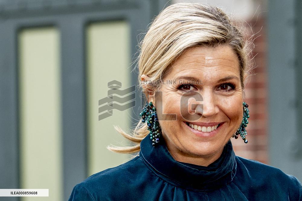 Queen Maxima Attends An Event Launch - The hague
