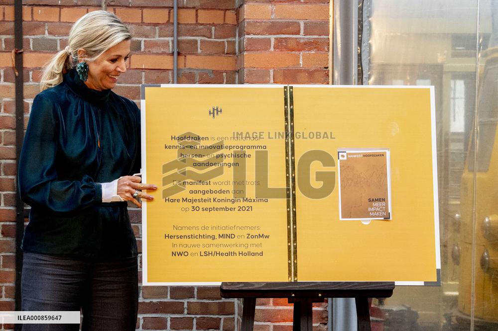 Queen Maxima Attends An Event Launch - The Hague