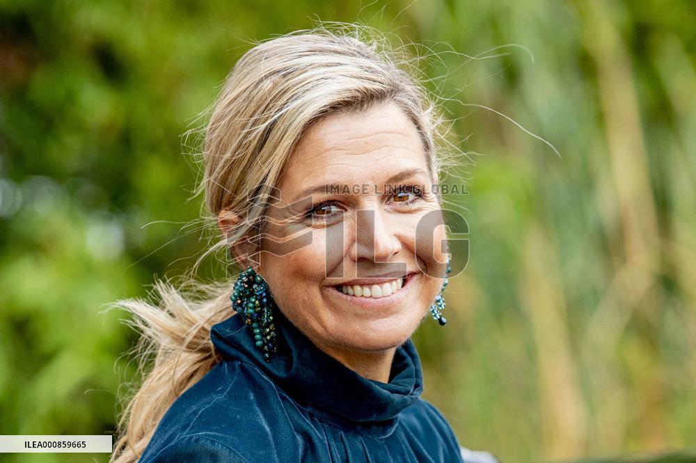 Queen Maxima Attends An Event Launch - The Hague