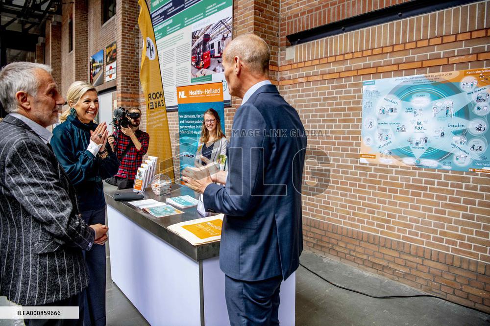 Queen Maxima Attends An Event Launch - The Hague