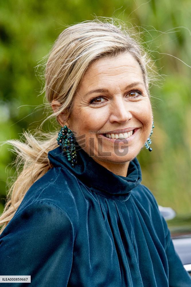 Queen Maxima Attends An Event Launch - The Hague