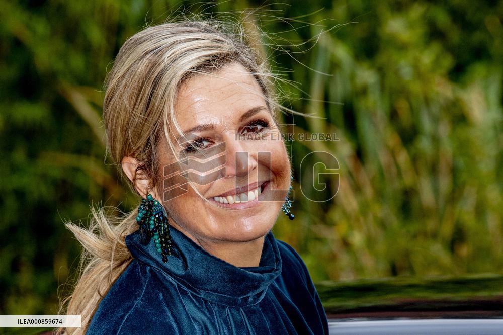 Queen Maxima Attends An Event Launch - The Hague