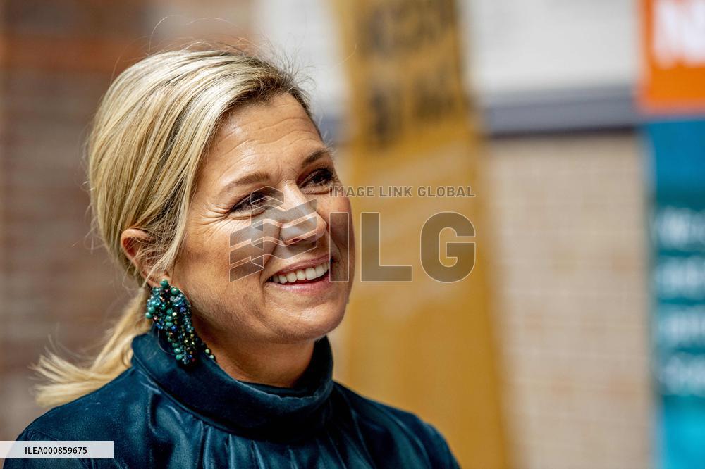 Queen Maxima Attends An Event Launch - The Hague