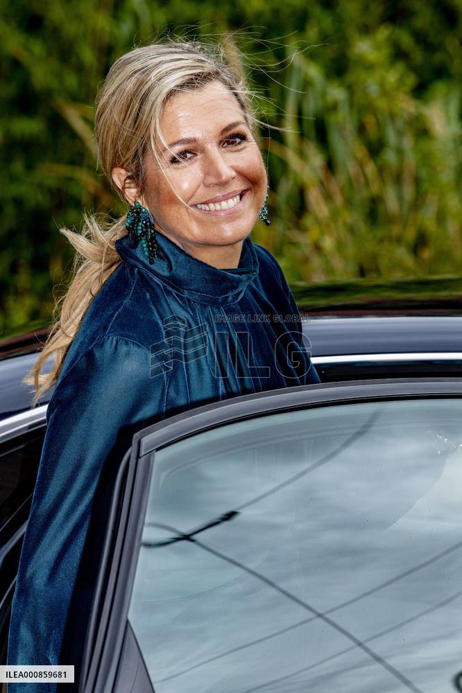 Queen Maxima Attends An Event Launch - The Hague