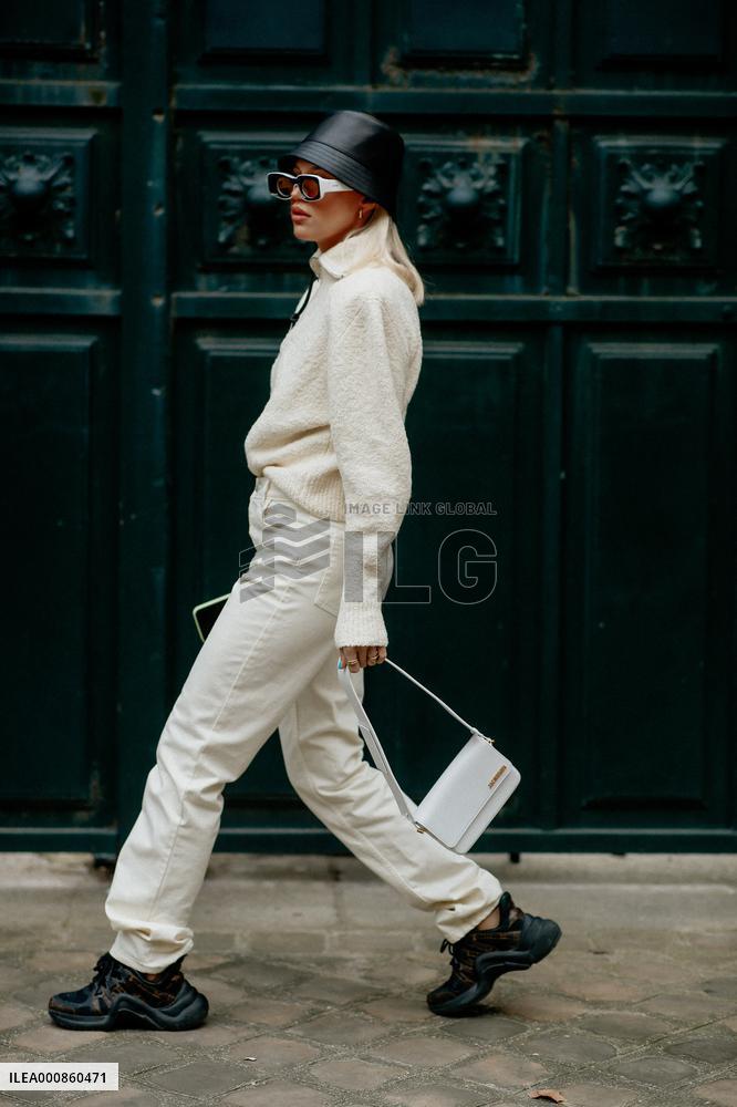 PFW - Celebrities In The Street - Day 4