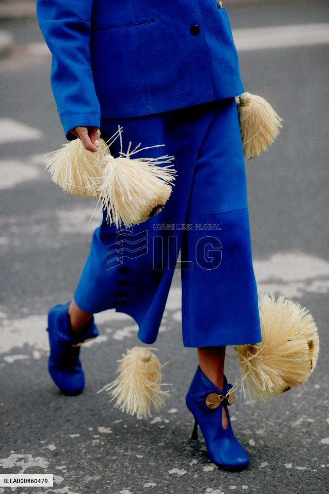 PFW - Celebrities In The Street - Day 4