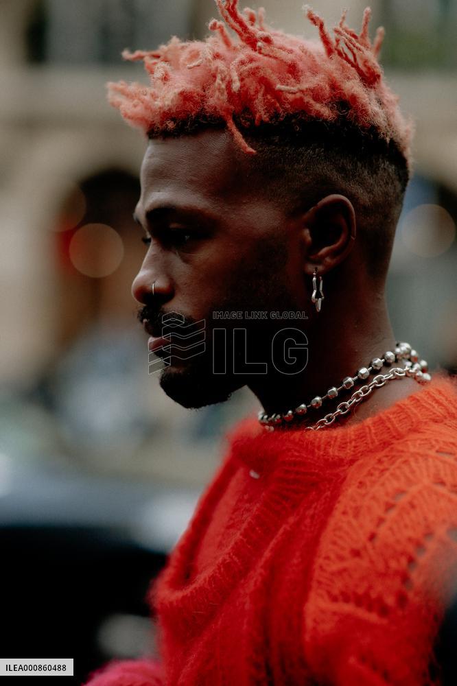 PFW - Celebrities In The Street - Day 4