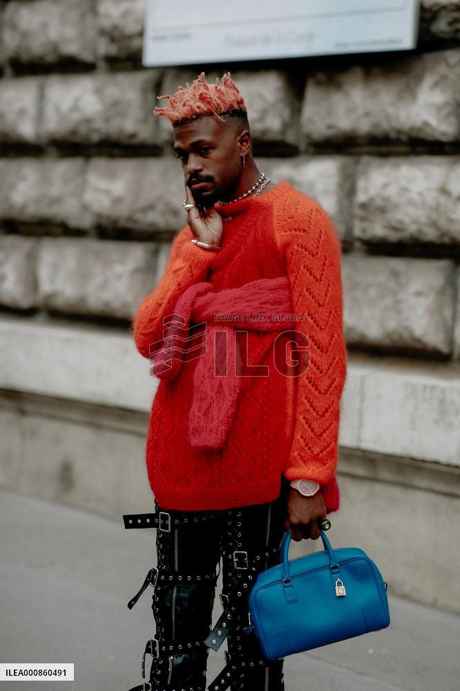 PFW - Celebrities In The Street - Day 4