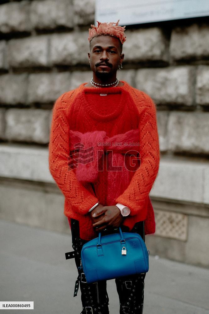 PFW - Celebrities In The Street - Day 4