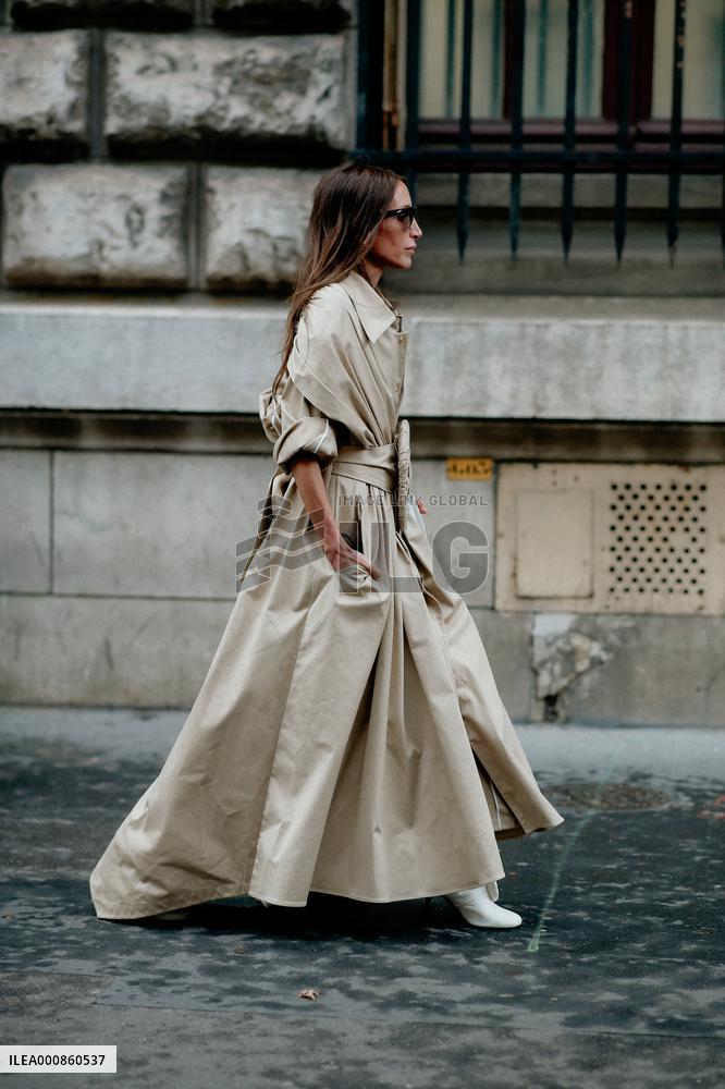 PFW - Celebrities In The Street - Day 4
