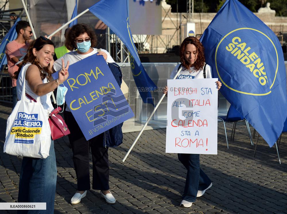Closing Of The Electoral Campaign - Rome