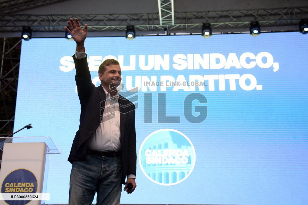 Closing Of The Electoral Campaign - Rome