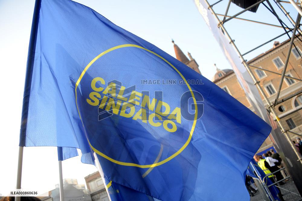 Closing Of The Electoral Campaign - Rome