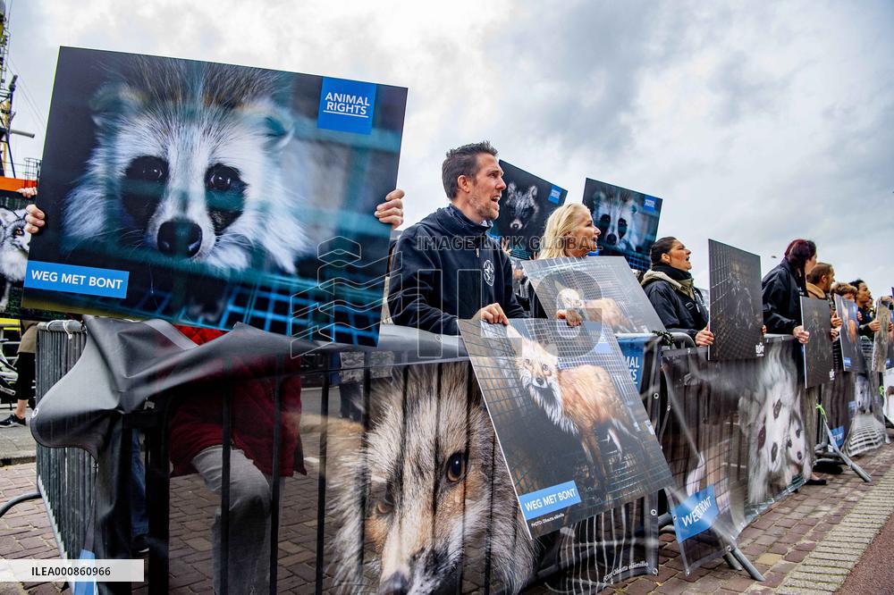 Fur for Animals and Animal Rights Protest - Netherlands