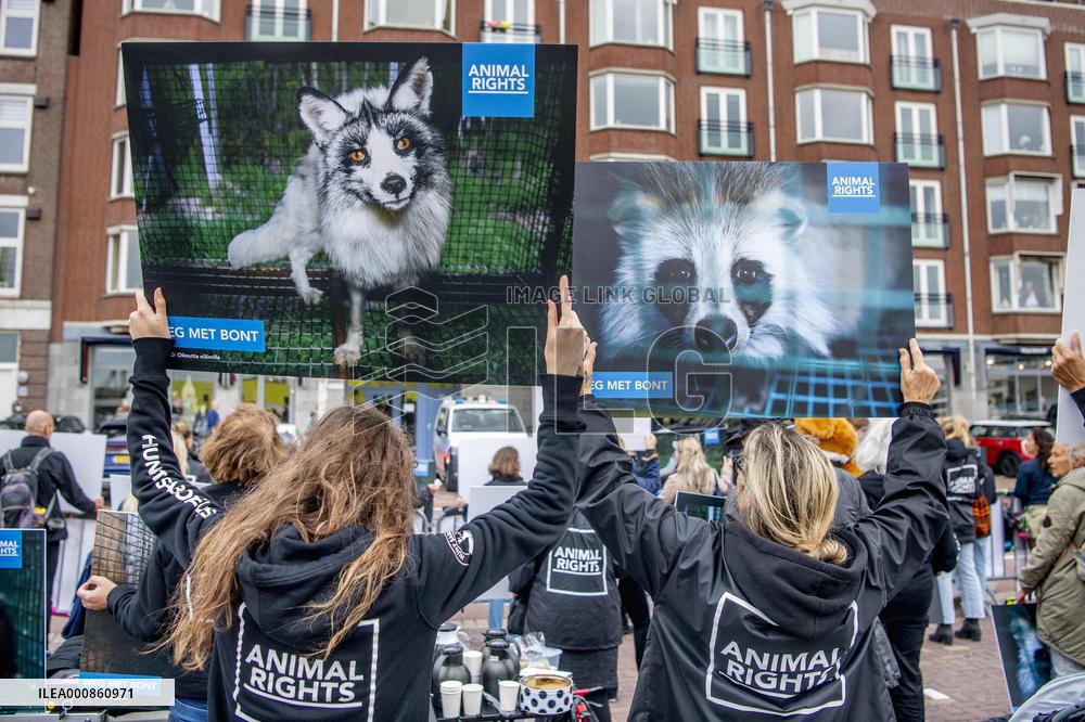 Fur for Animals and Animal Rights Protest - Netherlands
