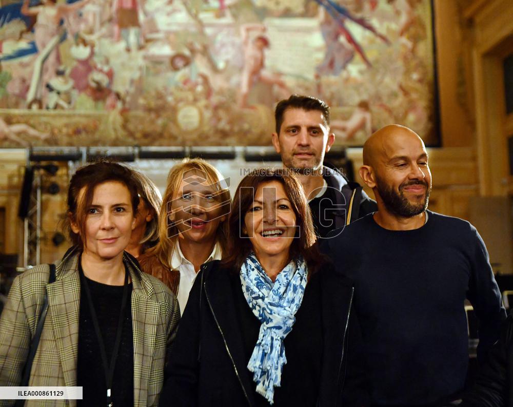 Opening of the 20th annual Nuit Blanche - Paris