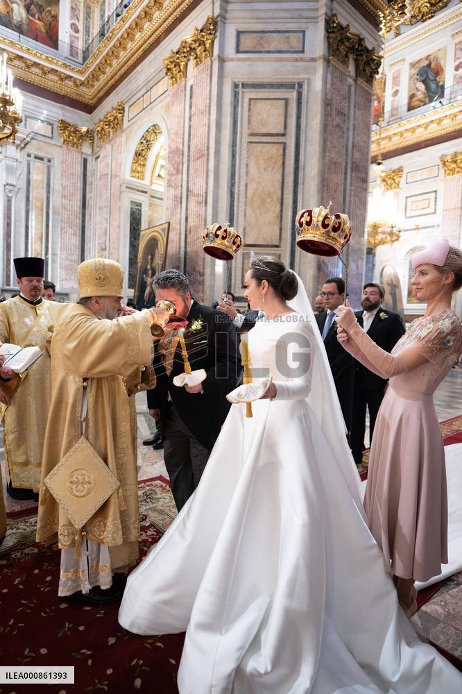 Grand Duke George Mikhailovich And Rebecca Bettarini Wedding - St Petersburg