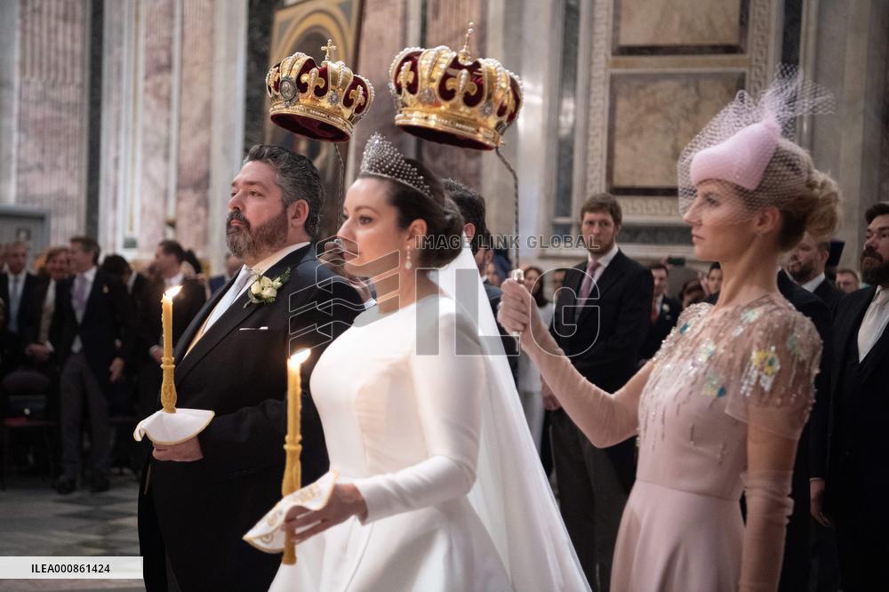 Grand Duke George Mikhailovich And Rebecca Bettarini Wedding - St Petersburg