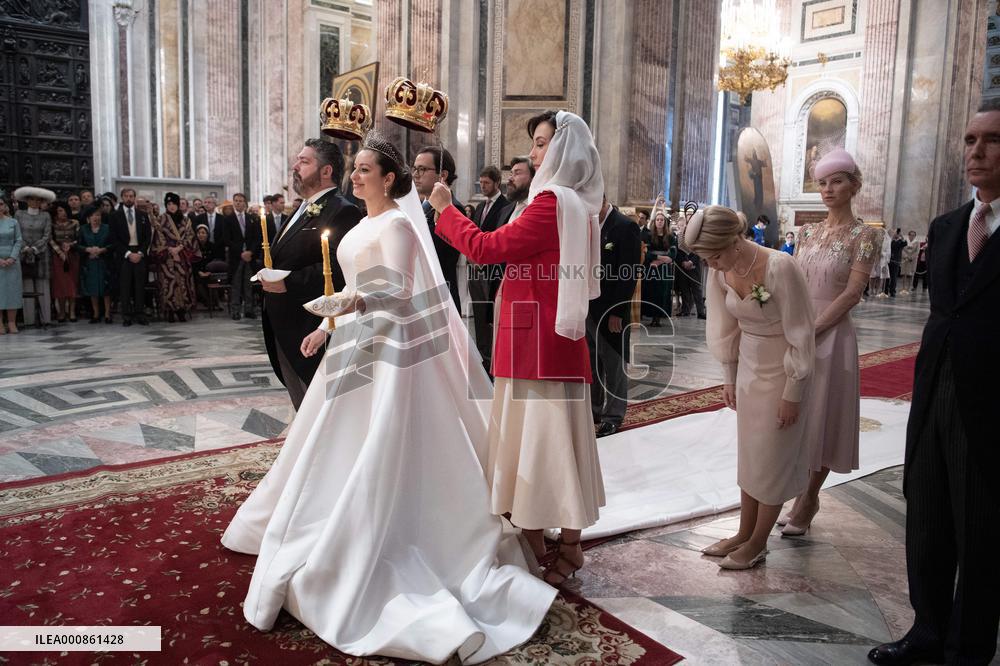 Grand Duke George Mikhailovich And Rebecca Bettarini Wedding - St Petersburg