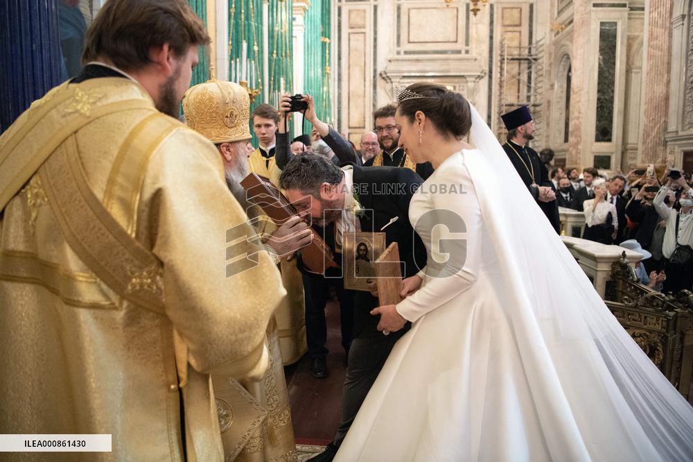 Grand Duke George Mikhailovich And Rebecca Bettarini Wedding - St Petersburg