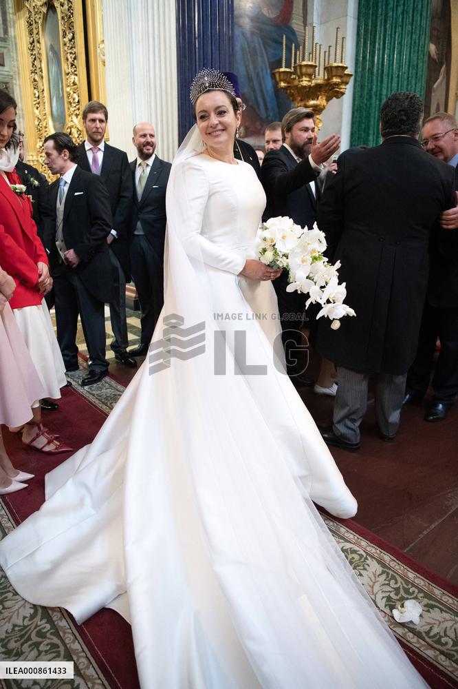 Grand Duke George Mikhailovich And Rebecca Bettarini Wedding - St Petersburg