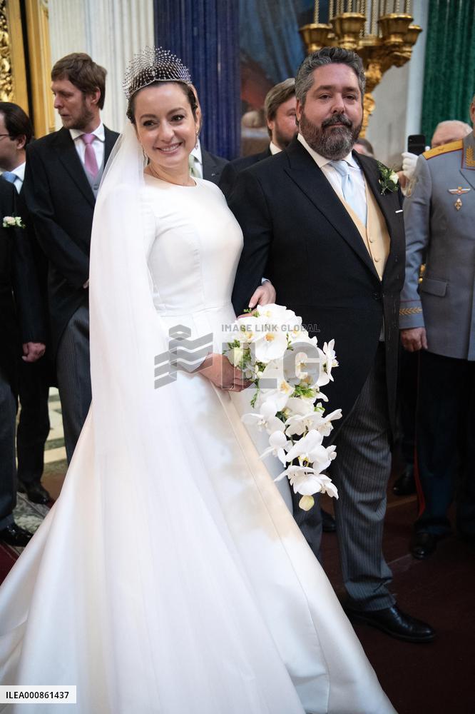 Grand Duke George Mikhailovich And Rebecca Bettarini Wedding - St Petersburg