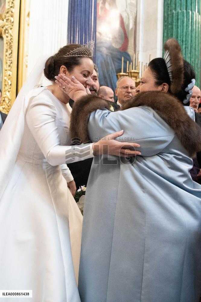 Grand Duke George Mikhailovich And Rebecca Bettarini Wedding - St Petersburg