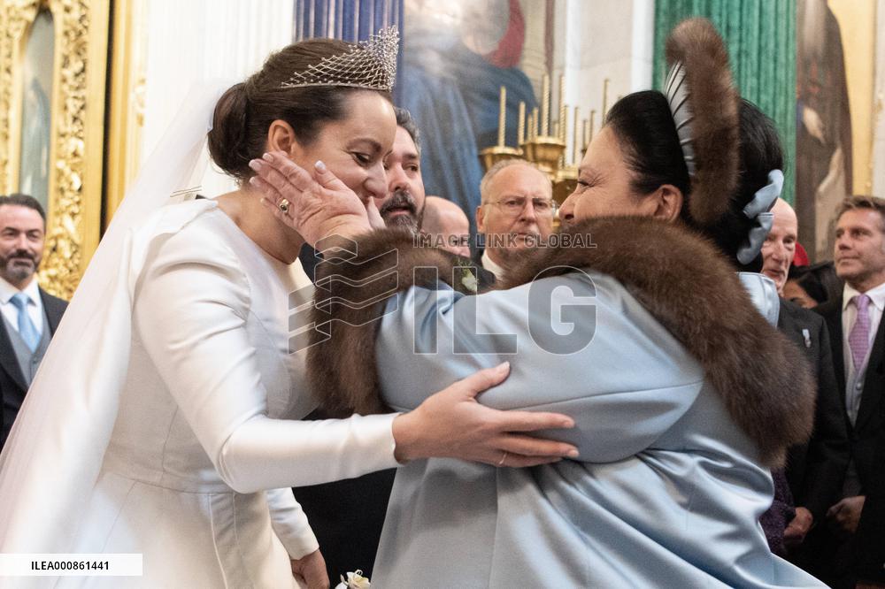 Grand Duke George Mikhailovich And Rebecca Bettarini Wedding - St Petersburg