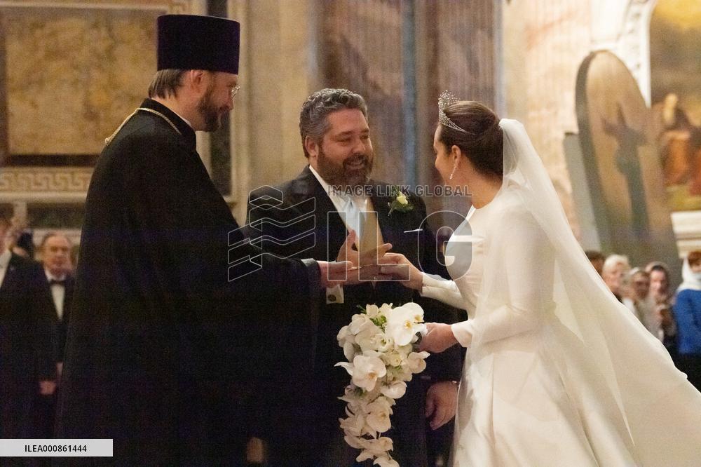 Grand Duke George Mikhailovich And Rebecca Bettarini Wedding - St Petersburg