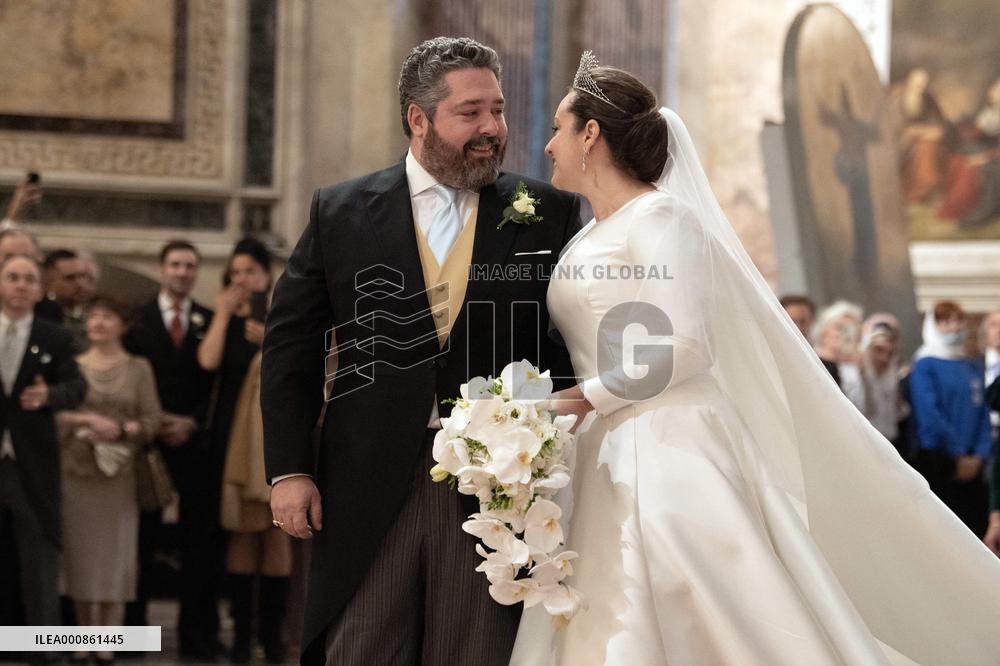 Grand Duke George Mikhailovich And Rebecca Bettarini Wedding - St Petersburg