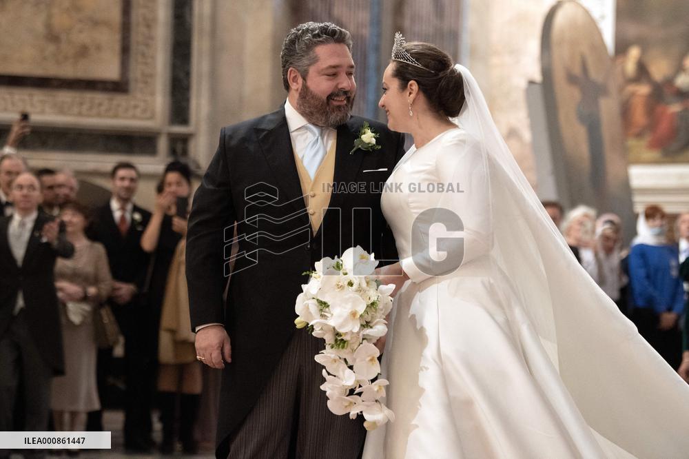 Grand Duke George Mikhailovich And Rebecca Bettarini Wedding - St Petersburg