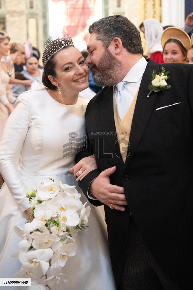Grand Duke George Mikhailovich And Rebecca Bettarini Wedding - St Petersburg