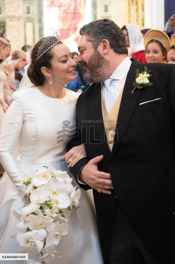 Grand Duke George Mikhailovich And Rebecca Bettarini Wedding - St Petersburg