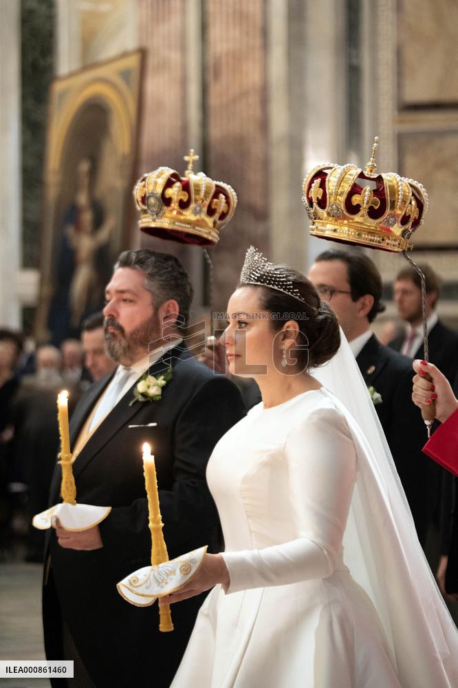 Grand Duke George Mikhailovich And Rebecca Bettarini Wedding - St Petersburg