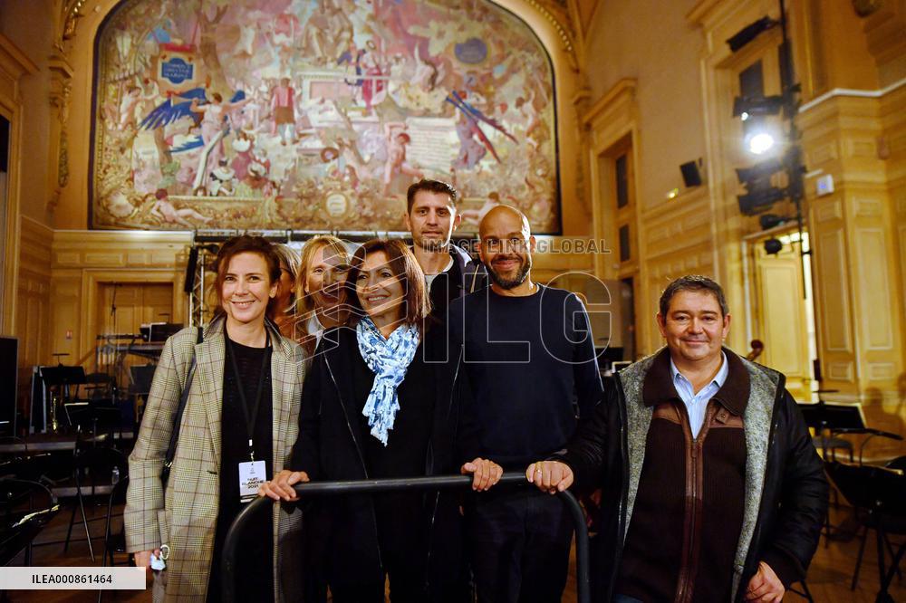 Opening of the 20th annual Nuit Blanche - Paris