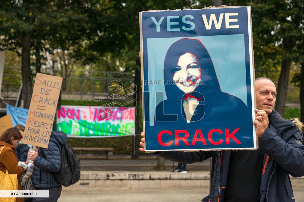 Rally against drug-related nuisances - Paris