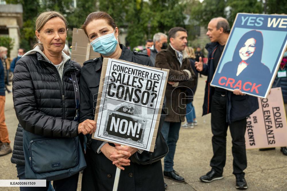 Rally against drug-related nuisances - Paris