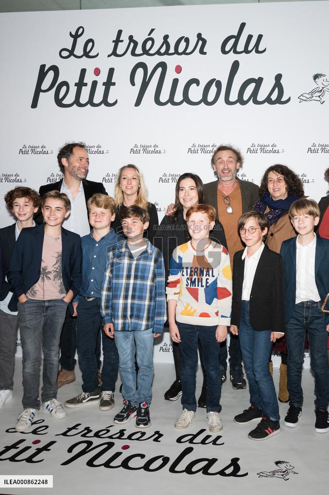 Photocall first screening Petit Nicolas - Paris