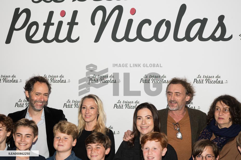 Photocall first screening Petit Nicolas - Paris