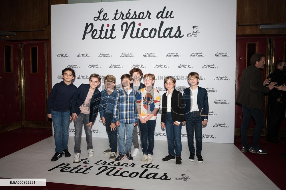 Photocall first screening Petit Nicolas - Paris