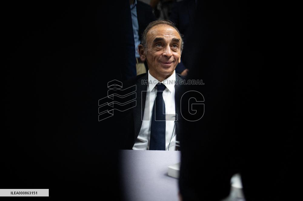 Eric Zemmour signing session of his new book - Paris