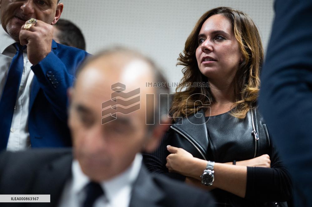 Eric Zemmour signing session of his new book - Paris
