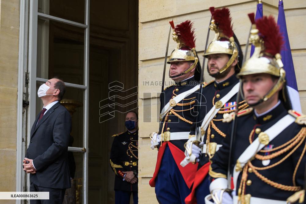French Prime Minister Meets Colombian Vice President - Paris
