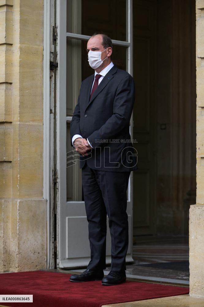 French Prime Minister Meets Colombian Vice President - Paris