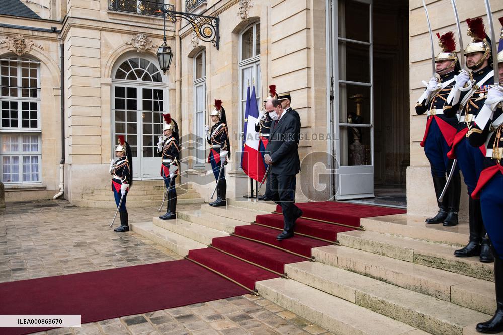 French Prime Minister Meets Colombian Vice President - Paris