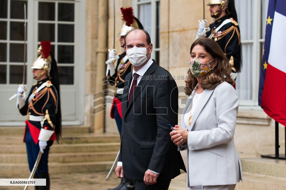 PM Castex Meets With Colombian Vice President - Paris