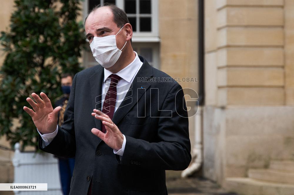 PM Castex Meets With Colombian Vice President - Paris