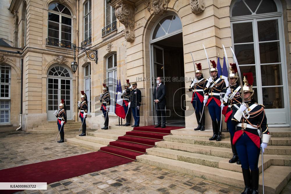 PM Castex Meets With Colombian Vice President - Paris